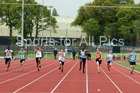Boys under-15s 100 metres, 2019 North Eastern Track and Field Champs., Middlesbrough. Photo:  David T. Hewitson/Sports for All Pics